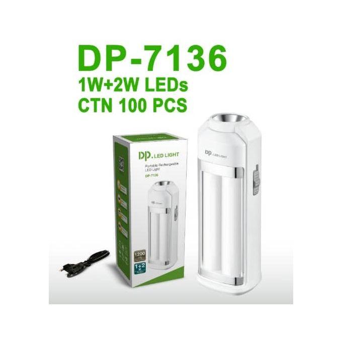 Rechargeable Torch Light DP 7136 Portable LED Light in Pakistan - Pakistan Power Tool
