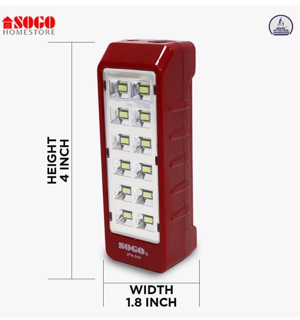 Sogo Rechargeable Emergency Led Lantern Light JPN340 in Pakistan - Pakistan Power Tool