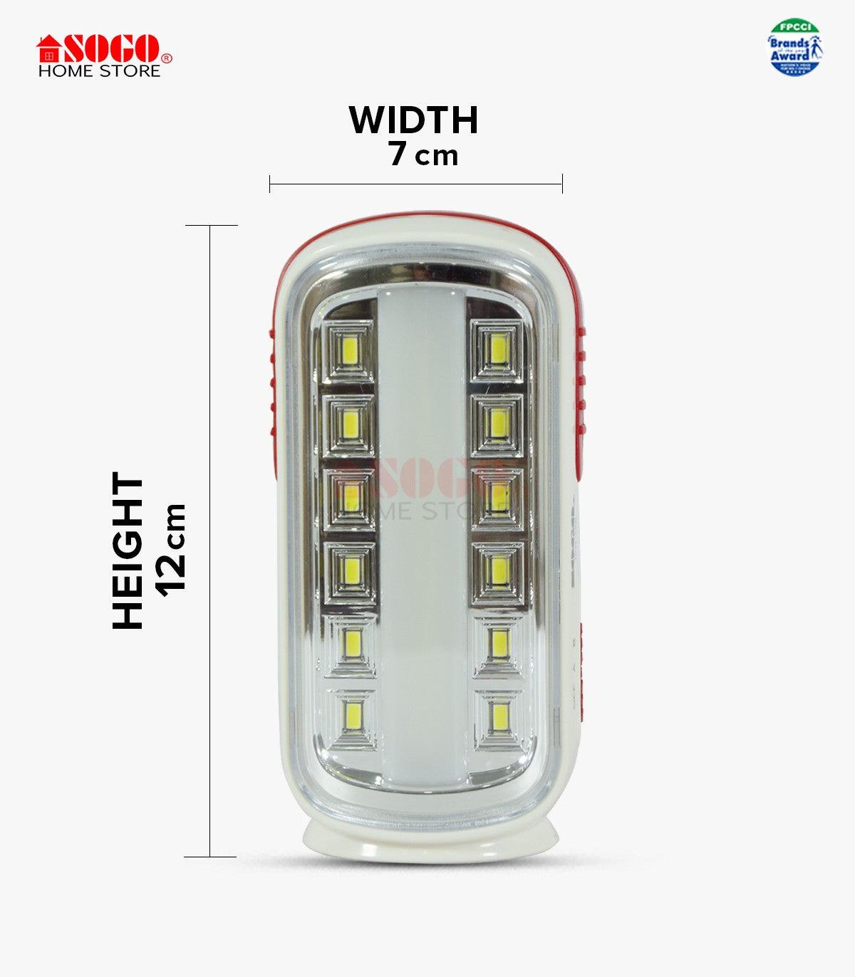 Sogo Rechargeable Emergency Lantern Light JPN 388 in Pakistan - Pakistan Power Tool