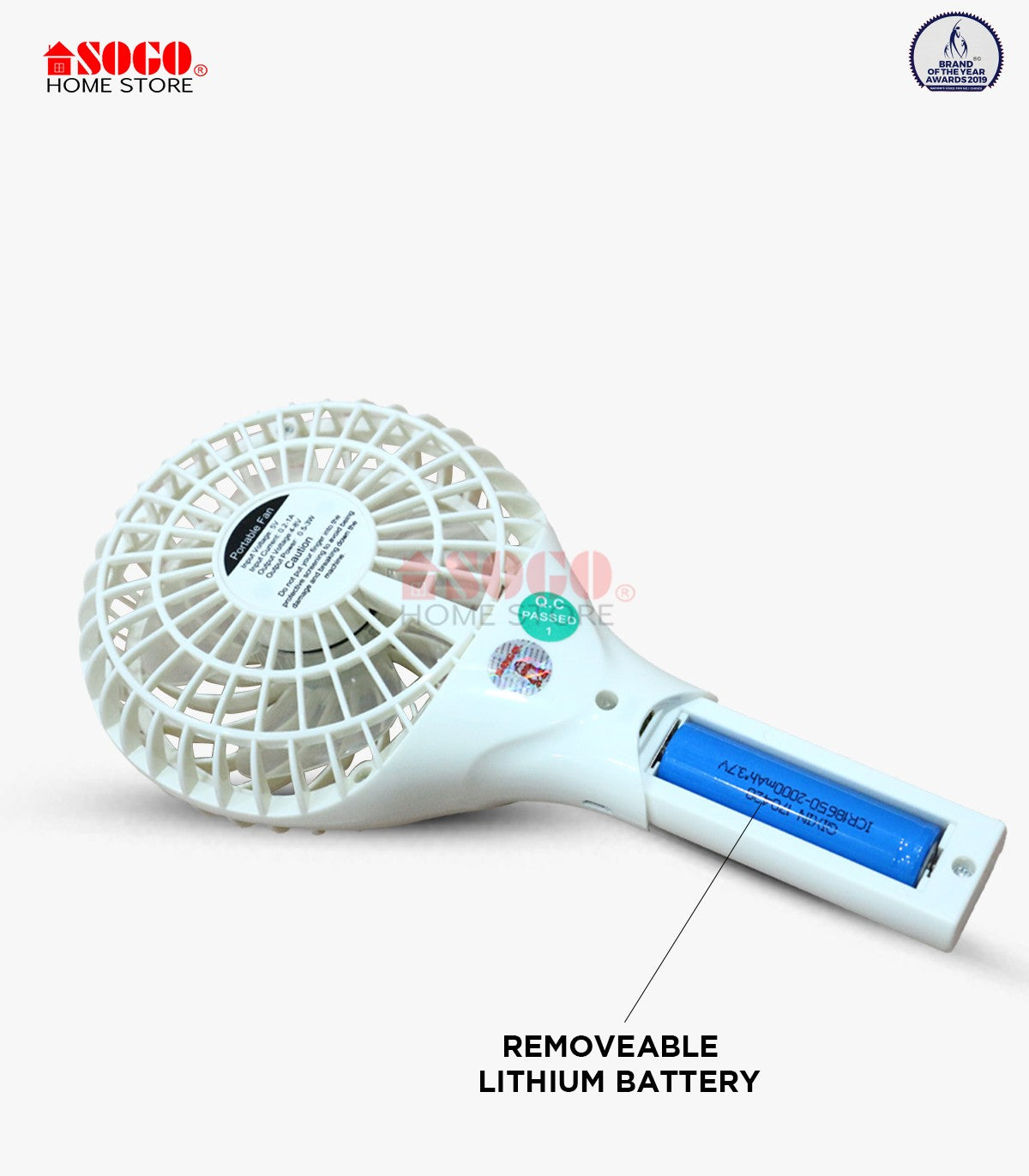 Sogo Rechargeable Mini Hand Fan JPN 401 in Pakistan