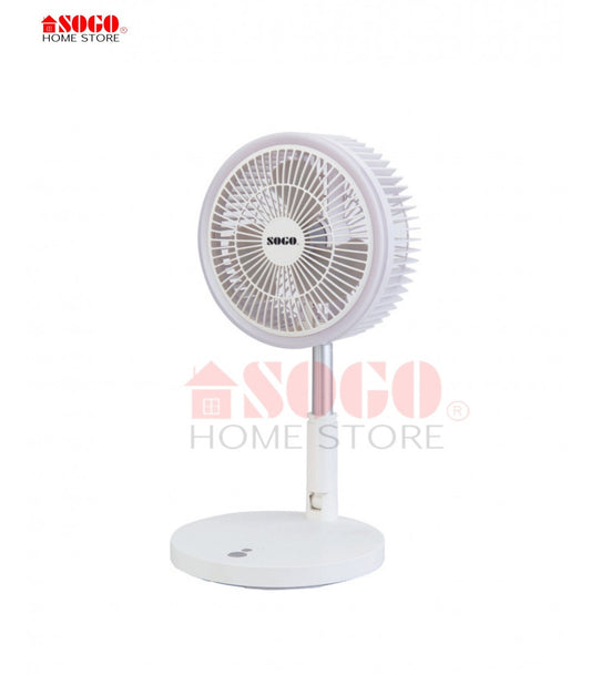 Sogo Rechargeable Table Fan JPN 524 Height Adjustable in Pakistan