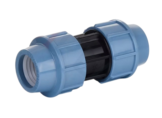 HDPE PipeFitting PN 16 Compression Fittings Straight Coupler Heavy Duty in Pakistan