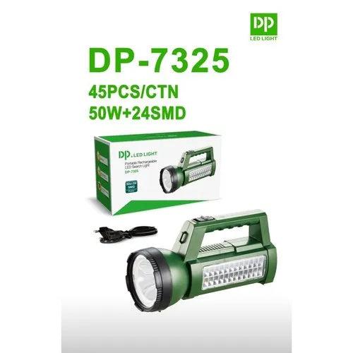 DP Rechargeable Torch Light DP 7325 Long Handle Heavy Duty in Pakistan - Pakistan Power Tool