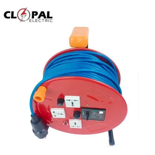 Clopal Extension Reel 40 Yards cable 3500 Watt Overload Switch Protection in Pakistan