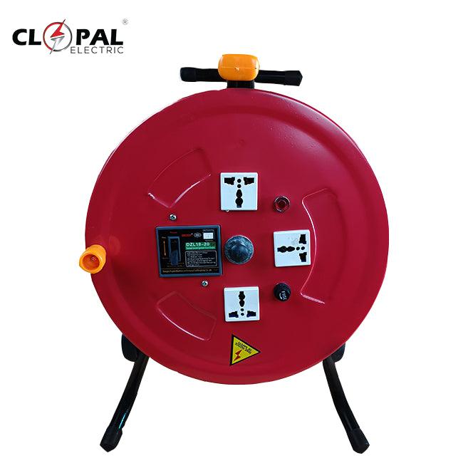 Clopal Extension Reel 50 Meters cable 3500 Watt 2 Core Wire in Pakistan