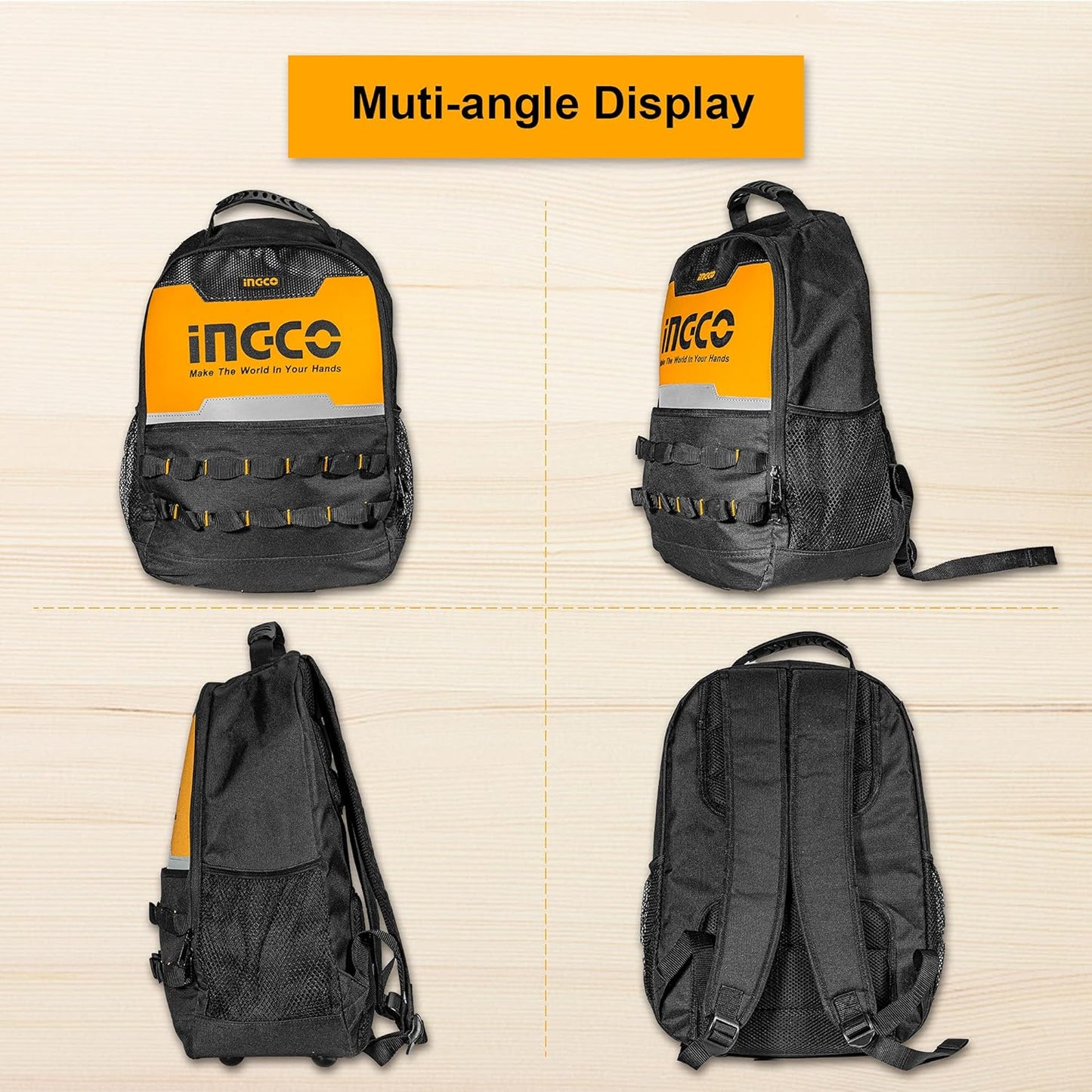 Tools Backpack 20 Kg Super Select Ingco in Pakistan