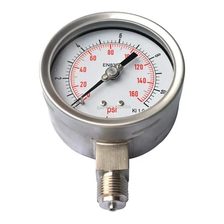 Pressure Gauge 10 Bar SS Body 2.5 inch dial in Pakistan - Pakistan Power Tool