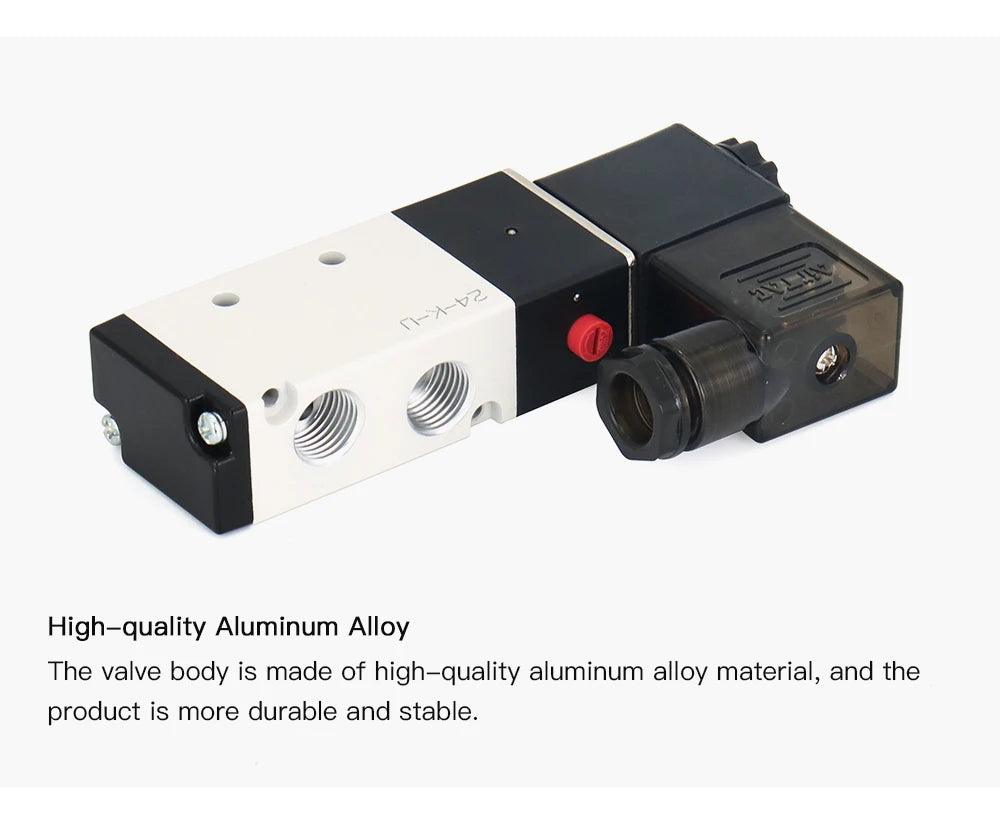 Airtac Solenoid Valve 5 Way 1/4 Easy Operation in Pakistan - Pakistan Power Tool
