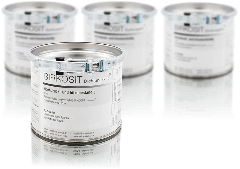 BIRKOSIT Sealing Compound Germany 1 kg Guaranteed Pressures 550 bar 900 Celsius High Temperatures.Joints in Pakistan