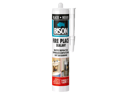 Bison Fire Place Sealant 530 gm Heat resistant up to 1250ºC in Pakistan