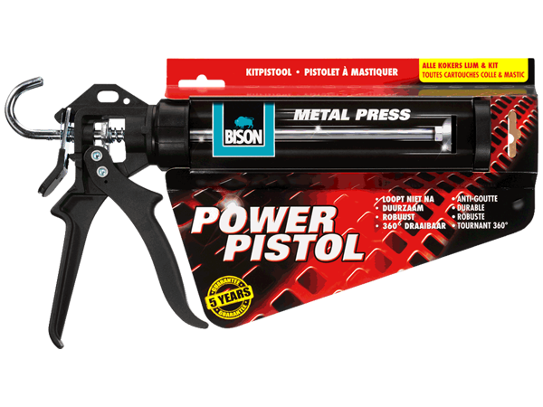 Bison Power Pistol Silicon Sealant Gun Durable Quality 360° Rotatable in Pakistan 