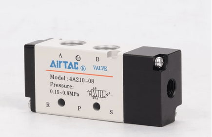 Airtac Solenoid Valve 5 Way Air Pilot 1/4 Easy Operation in Pakistan - Pakistan Power Tool