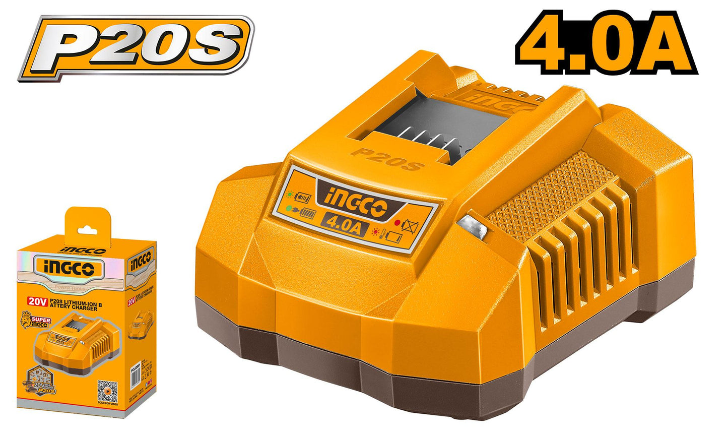 Ingco P20S Lithium Ion Battery Charger 20V in Pakistan