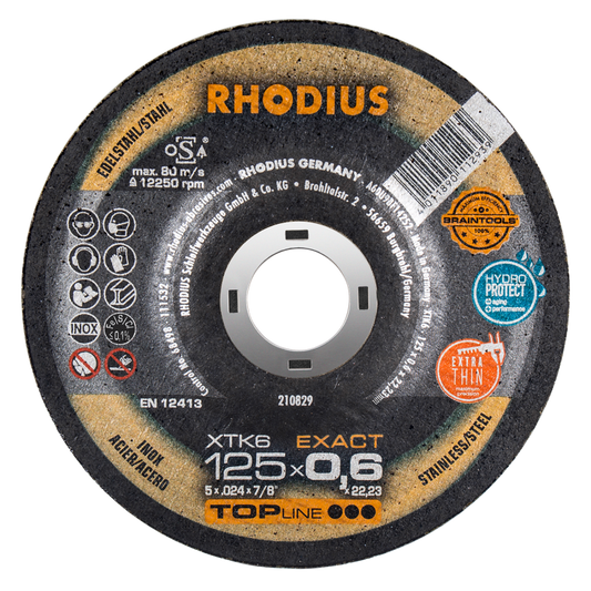 RHODIUS Germany Cutting Disc Germany 4 Inch x 1 mm Precise Cutting Heavy Duty in Pakistan
