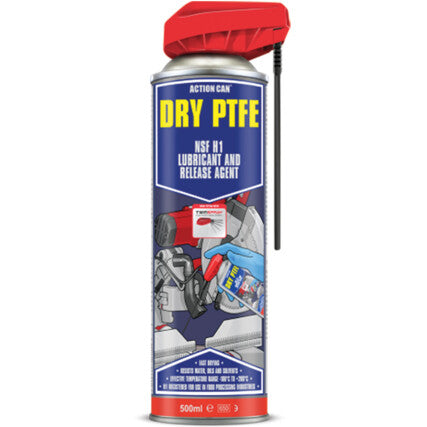 Action Can Dry PTFE 500ml High Temperature Oil in Pakistan
