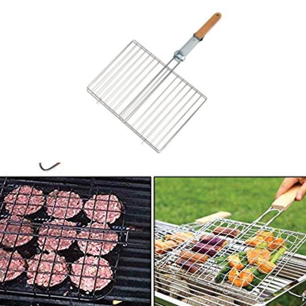 Campingaz BBQ Stainless Steel Grid Double Easy Cooking Smaller Pieces in Pakistan