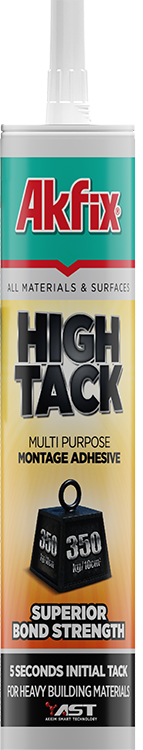 Akfix High Tack Montange Adhesive 290ml White No Bubble Formation in Pakistan