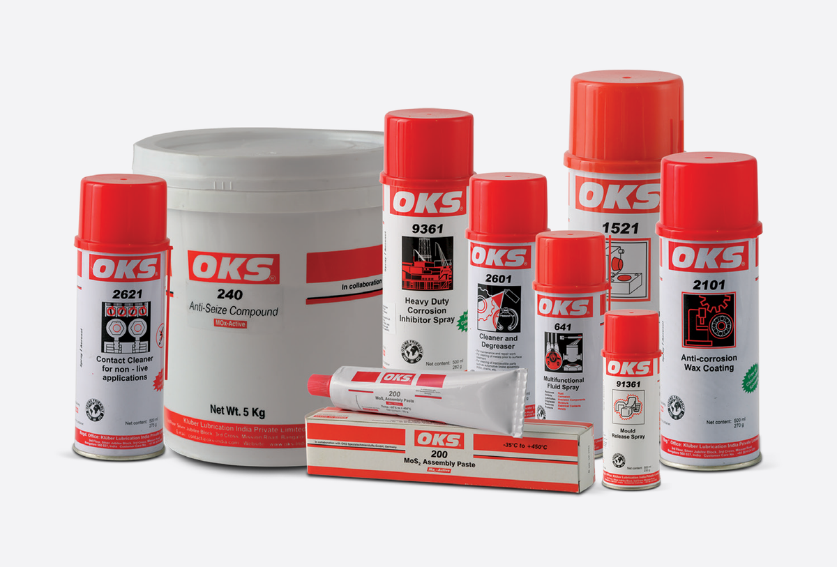 OKS 1050/0 Silicone Oil 50 cSt 400 ml Spray Bottle Manifold Applications Permanent Lubrication in Pakistan