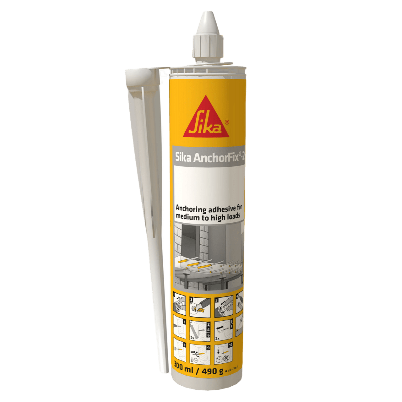 Sika Anchor Fix 2 300ml Cartridge Anchoring Adhesive Medium High Loads in Pakistan