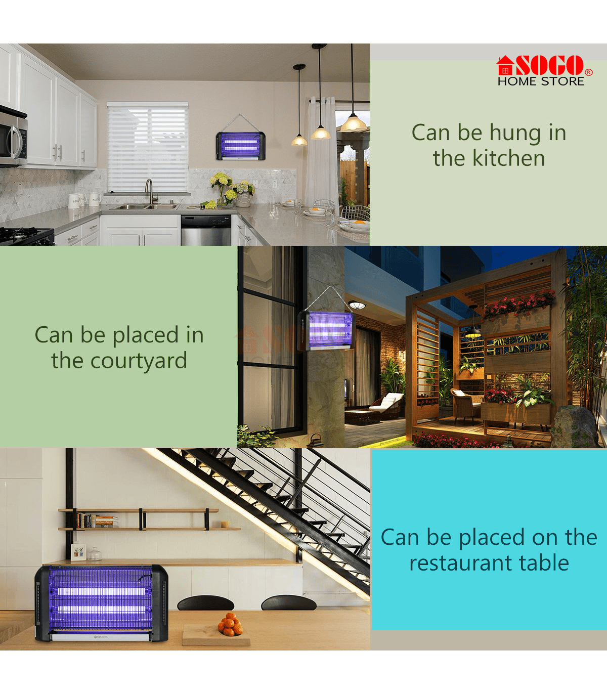 Electric Insect Killer 8 watt Sogo JPN 109 in Pakistan - Pakistan Power Tool