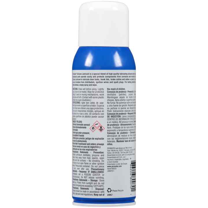 Permatex Silicone Spray Lubricant 16 OZ Stops Friction Squeaks in Pakistan