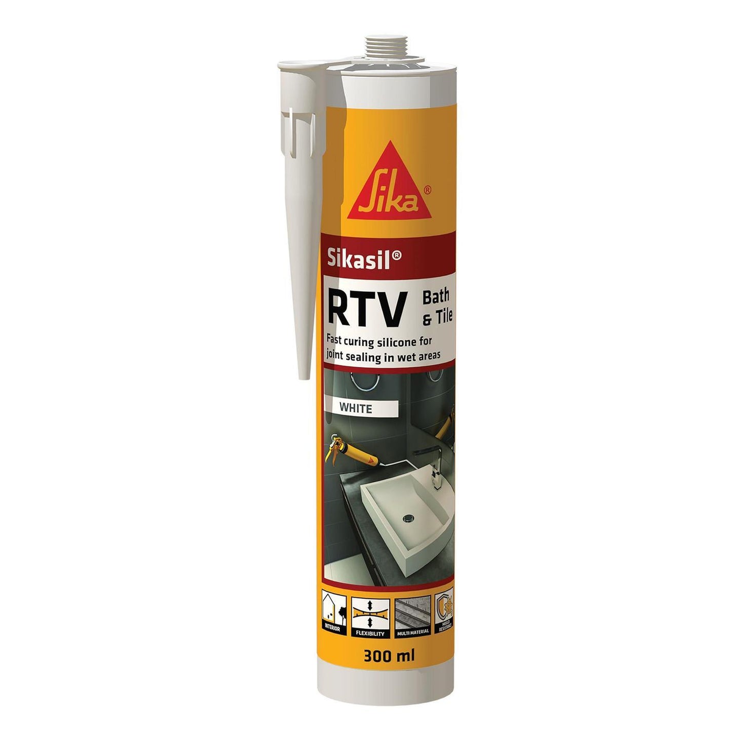 Sikasil® RTV One Component Fast Curing Silicone Sealant 300 ml in Pakistan