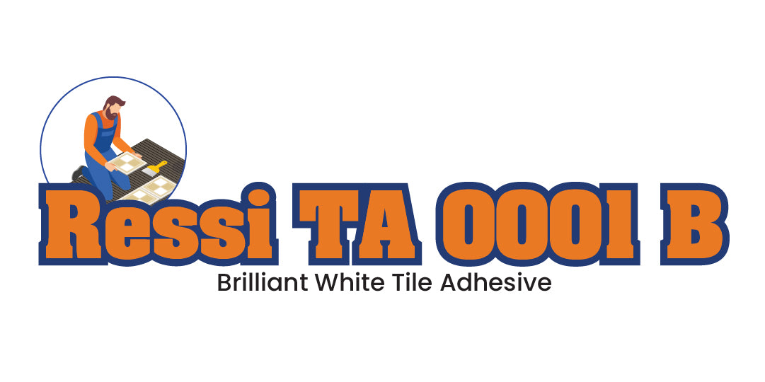 Ressichem Ressi TA 0001 B Brilliant White Colored Tile Adhesive Natural Marble Granite Flooring in Pakistan