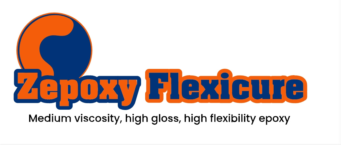 Zepoxy Flexicure Clear Epoxy High Gloss High Flexibility Epoxy 1.4 kg Textile in Pakistan