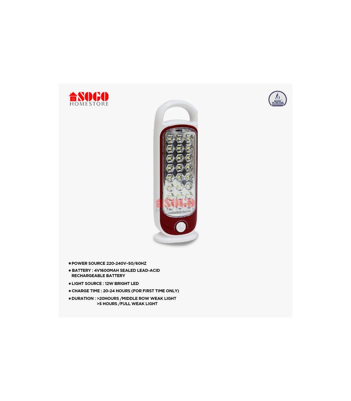 Sogo Rechargeable Light JPN 263 in Pakistan - Pakistan Power Tool