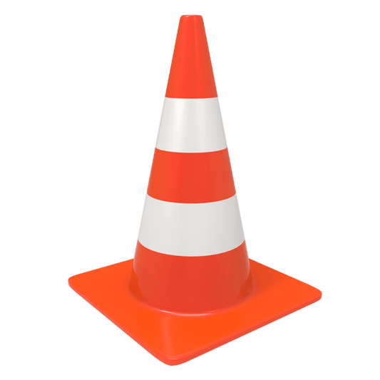 Traffic Cone Night Time Visibility 12 Inch Environmentally Friendly in Pakistan - Pakistan Power Tool