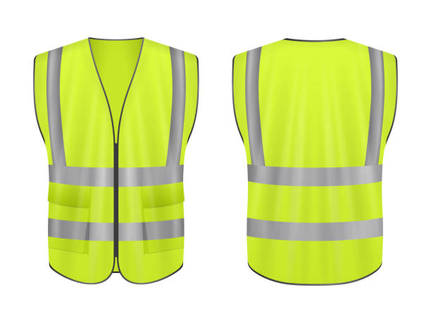 Safety Vest High Visibility Camping Crossing Roadside Workers in