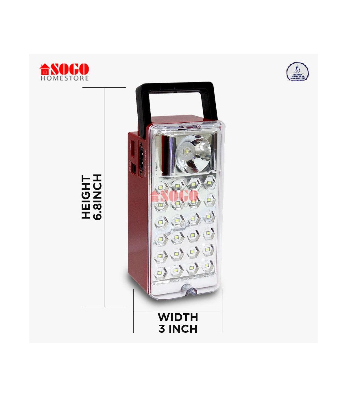 Rechargeable Light Sogo JPN 112 in Pakistan - Pakistan Power Tool