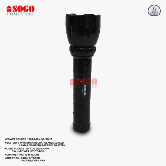 Sogo Rechargeable Torch Sogo JPN 97 in Pakistan - Pakistan Power Tool