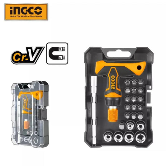 Screwdriver Set 24 PCS T-Handle Wrench Ingco in Pakistan