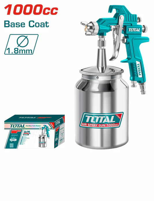 Total Air Spray Gun Base Coat Paint Capacity 1000 cc Heavy Duty in Pakistan