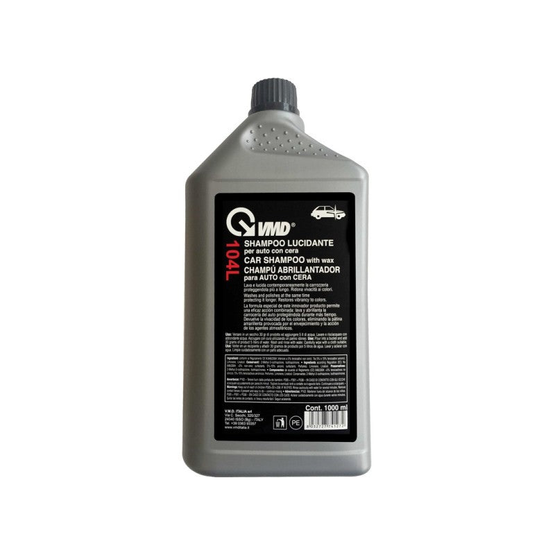 VMD 104 L Car Shining Shampoo With Wax 1000 ml Shampoo Protects Body Revives Colors in Pakistan