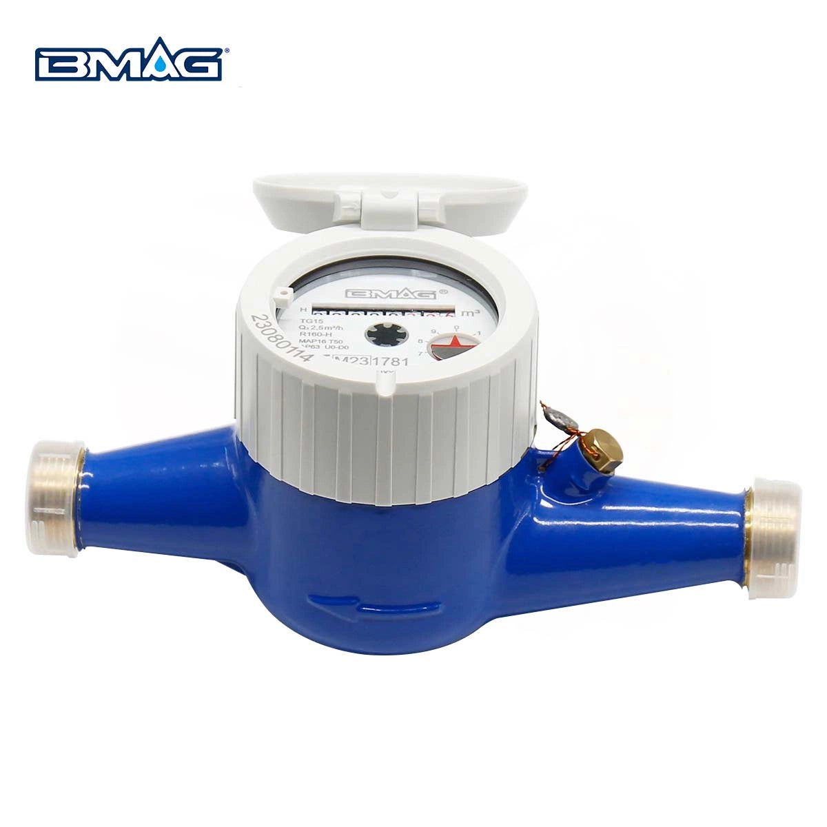 BMAG Water Meter Residential Industrial Brass Body Cold Water Meter One Inch in Pakistan