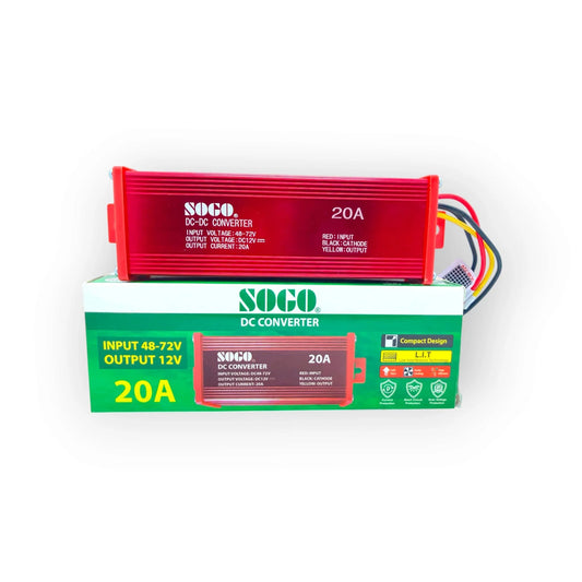 SOGO 20A DC Converter High-Power 48V to 72V Input Voltage Converter 15A Max Load in Pakistan