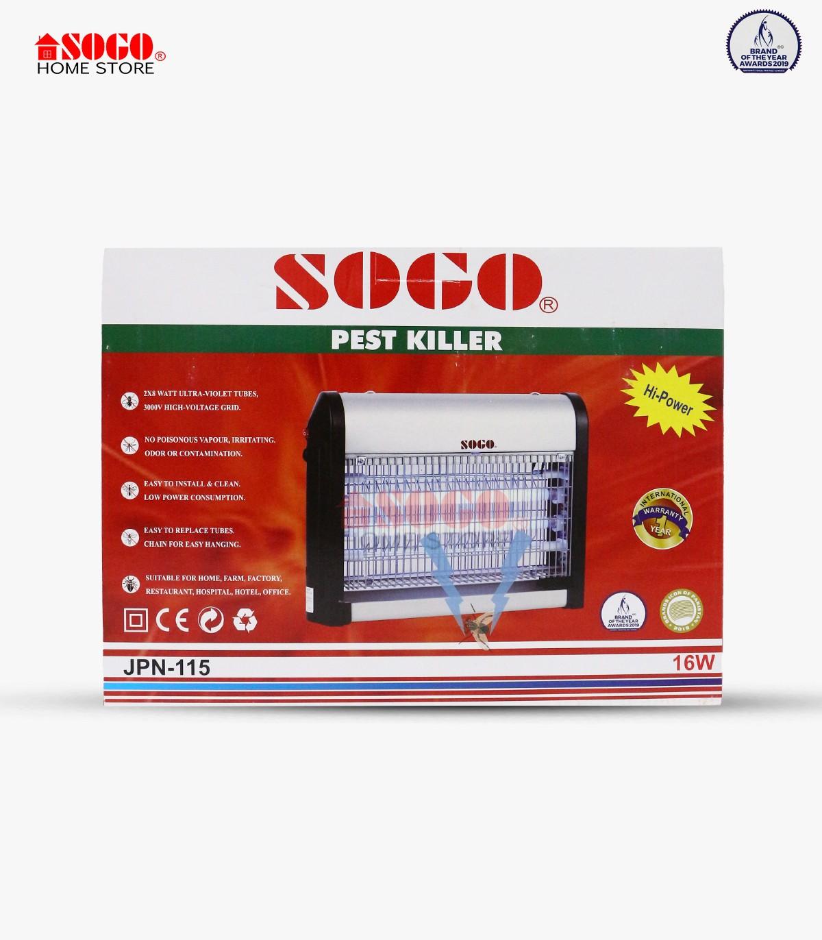 Electric Insect Killer 16 watt Sogo JPN 115 in Pakistan - Pakistan Power Tool 