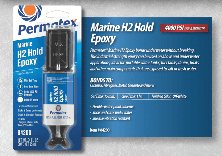 Permatex Marine H2 Hold Epoxy 25 ml Water Proof Adhesive in Pakistan