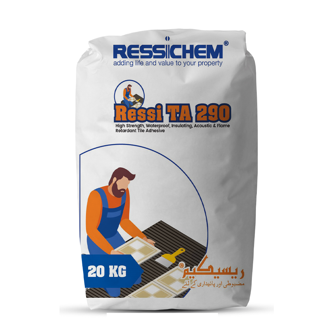 Ressichem Ressi TA 290 Marble Heavy Stone Cement Dry Premix Cement Ready to Use in Pakistan