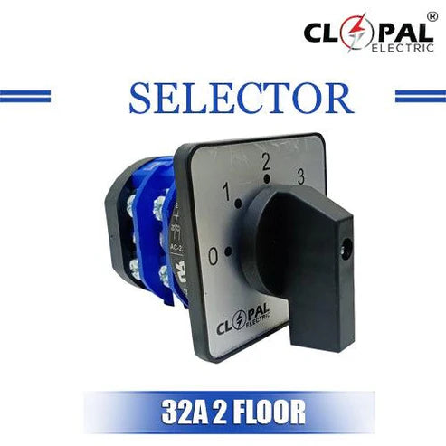 Clopal 32Amp 4 Phase Selector Switches Smale 4 Terminals in Pakistan