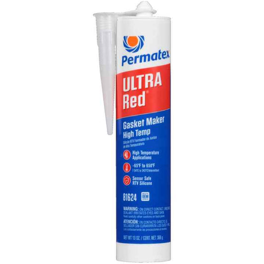 Permatex Ultra Red Gasket Maker 13 oz High Temperature Resistance in Pakistan