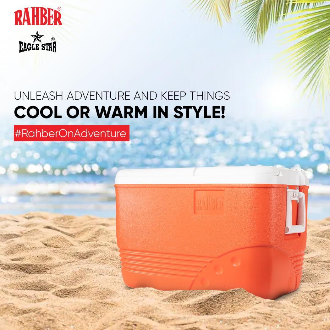 Ice Box Coolers Extra Cooling Rahber Ice Box Cooler 42 Liter in Pakist