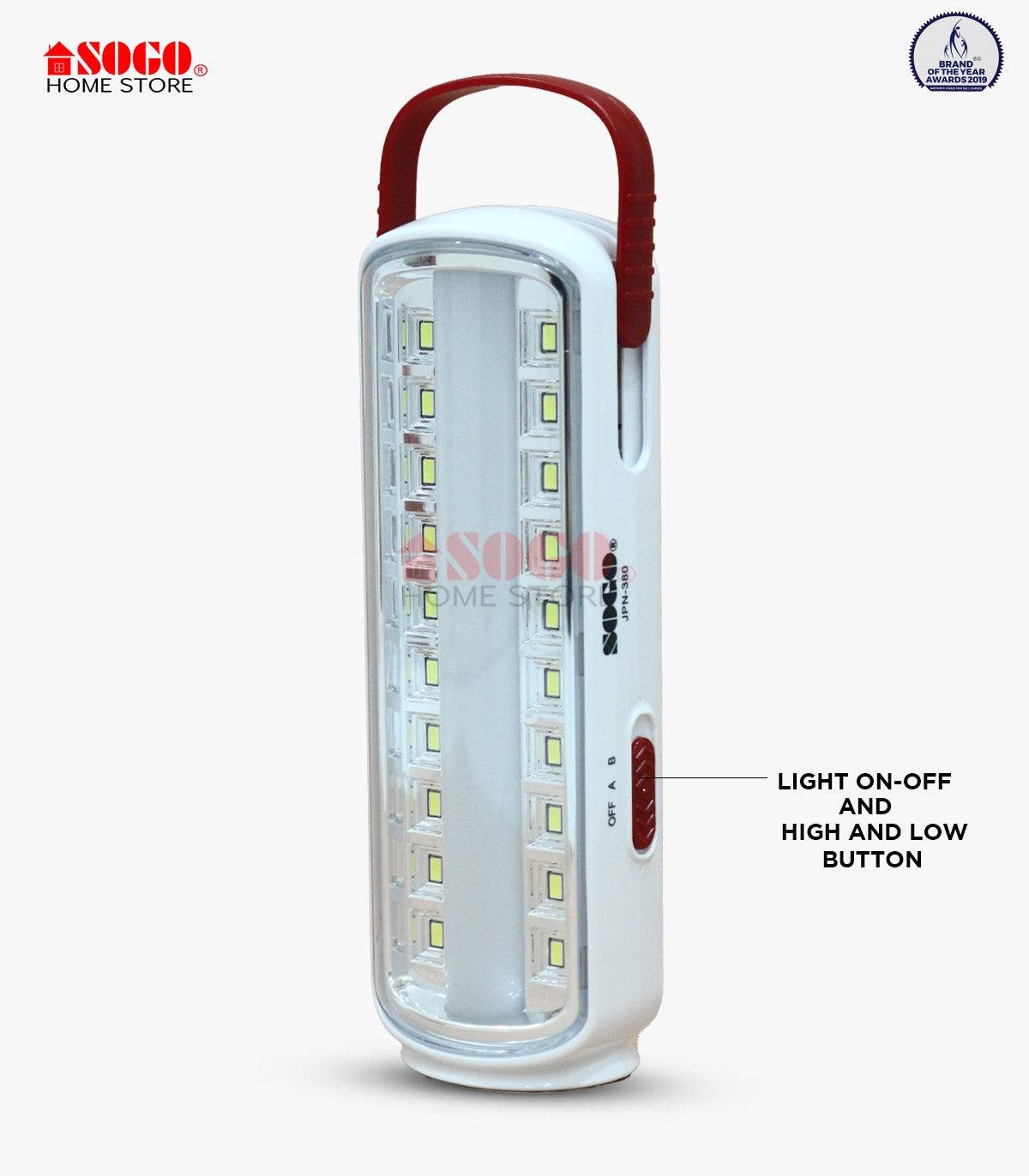 Sogo Rechargeable Light Sogo JPN 380 in Pakistan - Pakistan Power Tool 