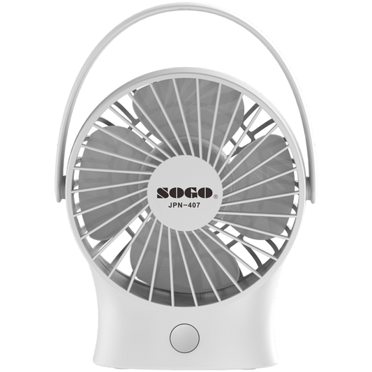 Sogo Rechargeable Mini Table Fan JPN 407 in Pakistan