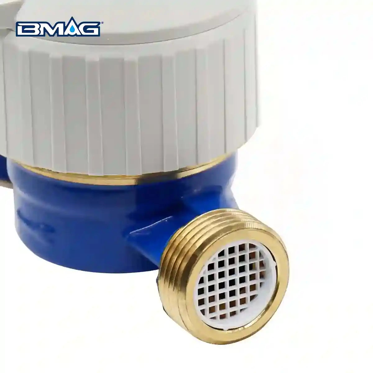 BMAG Water Meter Residential Brass Body Cold Water Meter 1/2" Half Inch with Filter in Pakistan