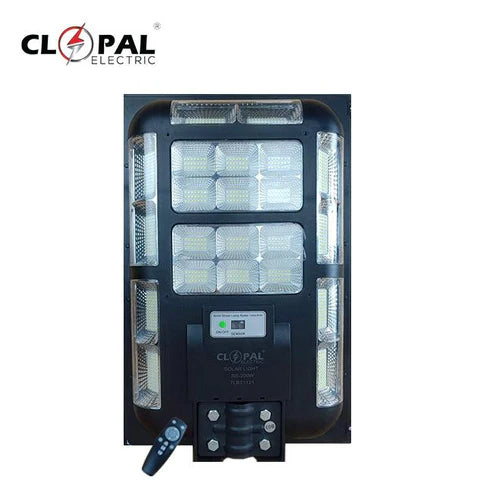 Clopal 200W LED Solar Street Light PIR Motion Sensor Remote Controll Solar Charging In Pakistan