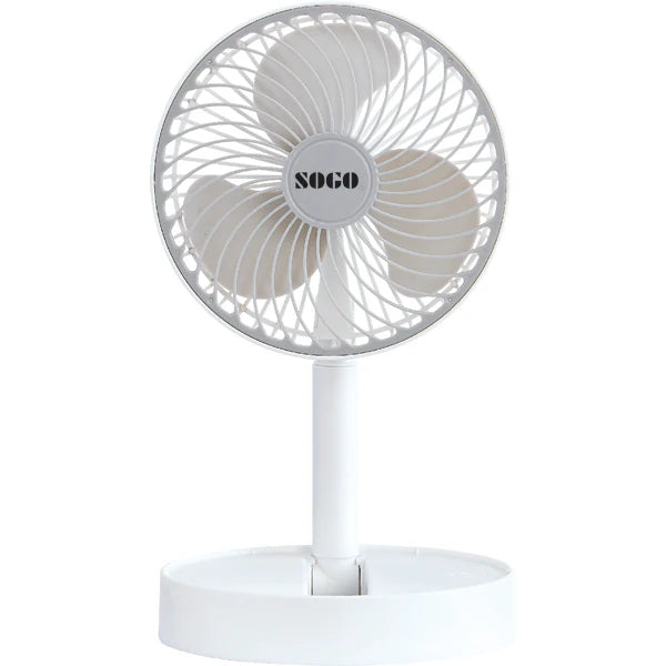 Sogo Rechargeable Mini Table Fan JPN 518 in Pakistan