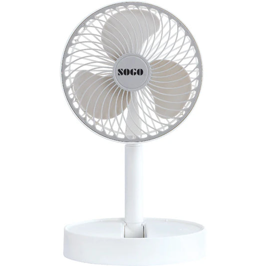 Sogo Rechargeable Mini Table Fan JPN 518 in Pakistan